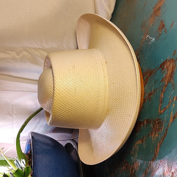 Milan Straw Western Hat (7 1/4) Cowboy Cowgirl - Picture 1 of 3